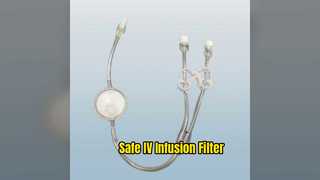 Seguridad del filtro en línea IV de 0,2 micras