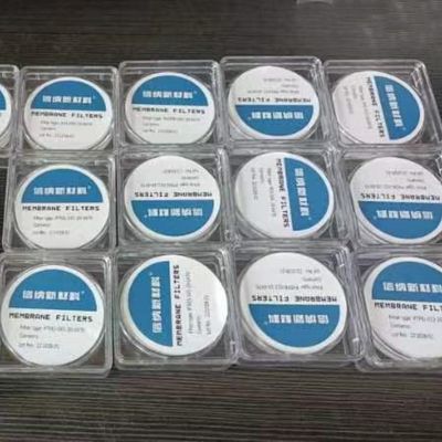 Lab Membrane Disc Filter Hydrophobic PVDF 0.22 Micron Filter For Air Venting