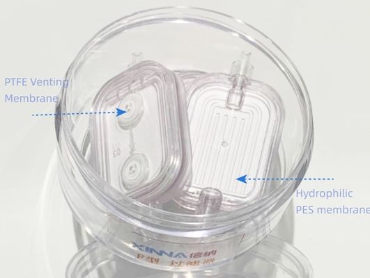 Disposable 5 Micron In-Line IV Filter With PES Membrane For Venous Access Lines
