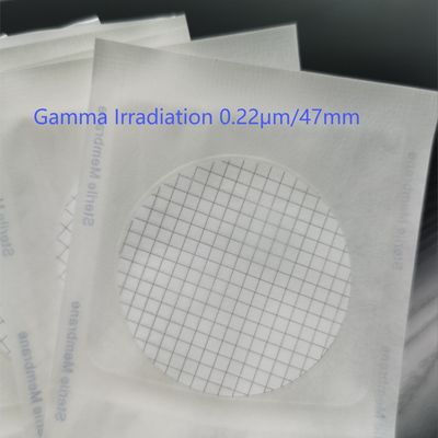 0.22um 47mm Sterile MCE CN-CA Microporous Filter Membrane For Microbial Limit Test Individual Packed