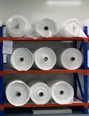 Hydrophobic Glass Fiber Membrane Without Binder For TSP Ambient Air Monitoring Tape Width 30MM