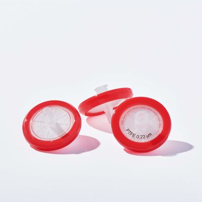 calidad  Non Sterile Hydrophilic Disc Filter HPLC Certified PTFE Syringe Filters 0.22 Micron fábrica