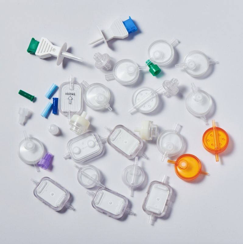 Disposable 5 Micron In-Line IV Filter With PES Membrane For Venous Access Lines