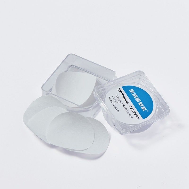 PTFE Membrane Disc Filter 0.22um - 5um Pore Size For Lab Use Assess Ambient Air Quality
