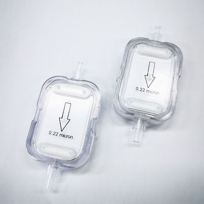 Filtro IV de un solo uso con PES hidrófilo de 0,2 μm y PTFE hidrófobo de 0,2 μm No estéril