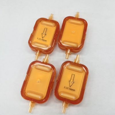 Filtro IV de uso único a prueba de luz con PES hidrófilo de 0,2 μm y PTFE hidrófobo de 0,2 μm No estéril