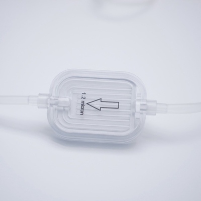 Filtro IV de 1.2 micras para terapia de infusión